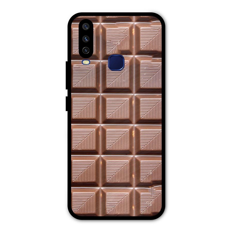 Chocolate Tiles Metal Back Case for Vivo Y12