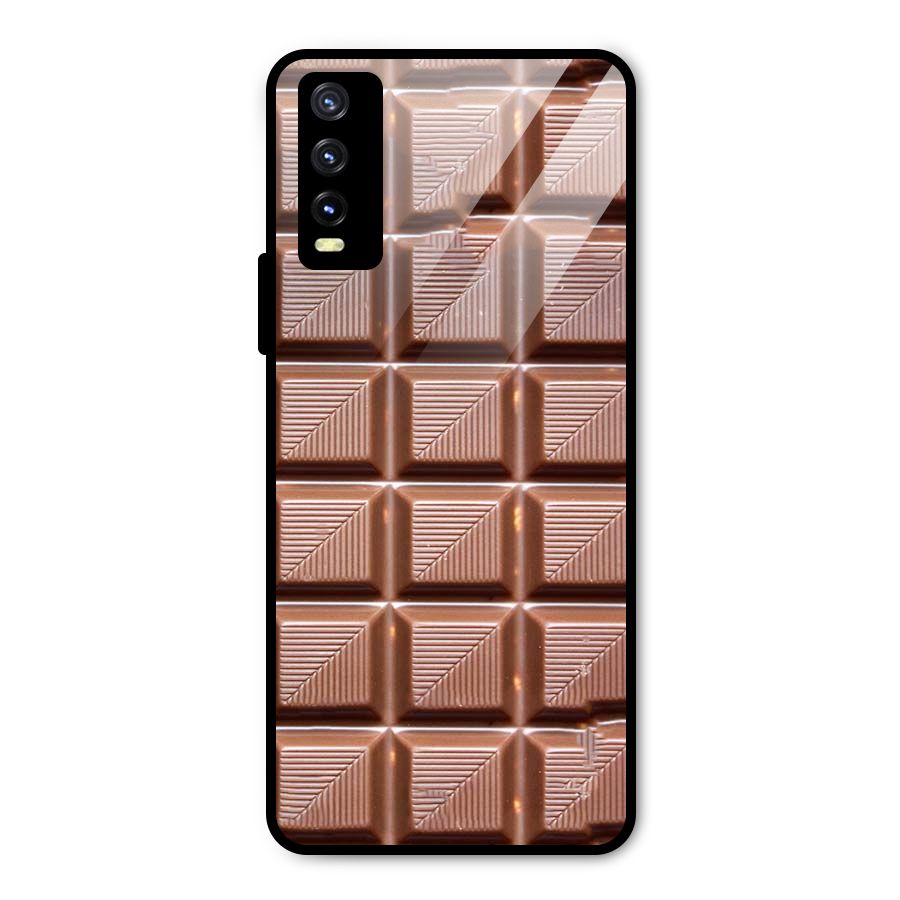 Chocolate Tiles Metal Back Case for Vivo Y20