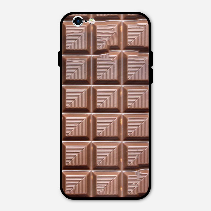 Chocolate Tiles Metal Back Case for iPhone 6 6s