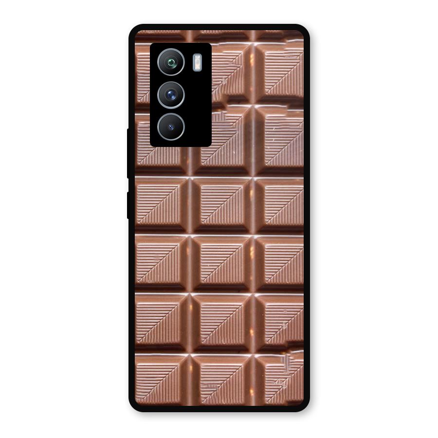 Chocolate Tiles Metal Back Case for iQOO 9 SE