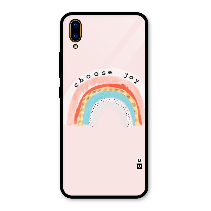 Choose Joy Glass Back Case for Vivo V11 Pro