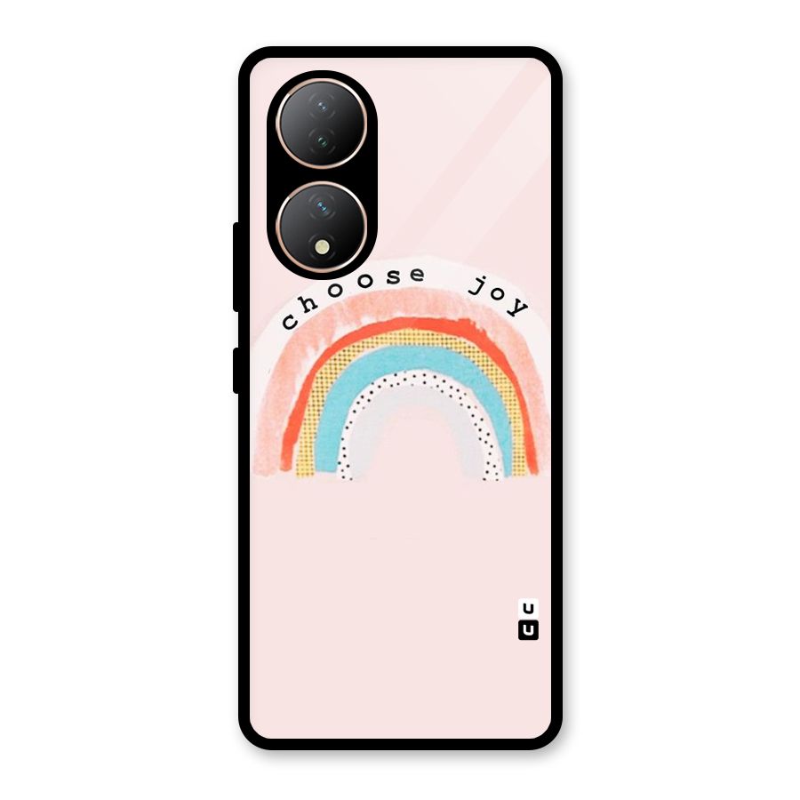 Choose Joy Glass Back Case for Vivo Y100A