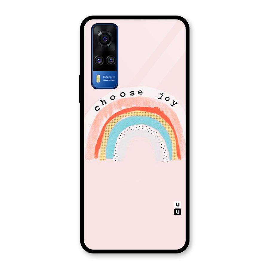 Choose Joy Glass Back Case for Vivo Y31