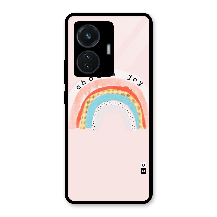 Choose Joy Glass Back Case for iQOO Z6 44W