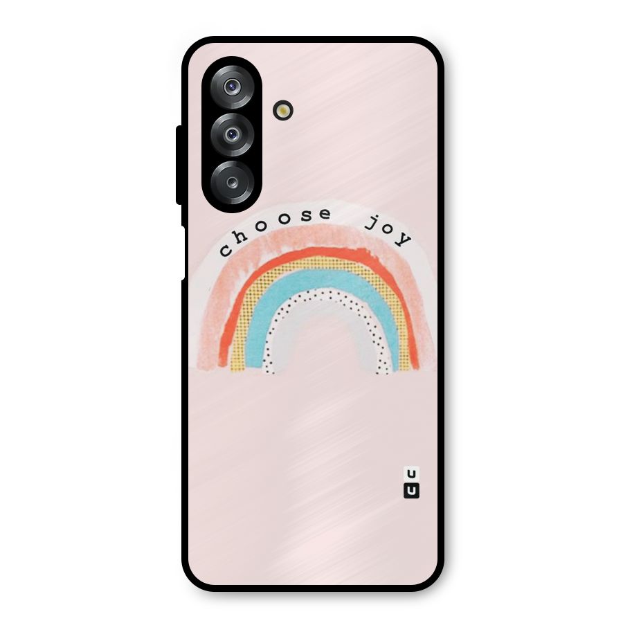 Choose Joy Metal Back Case for Galaxy A26