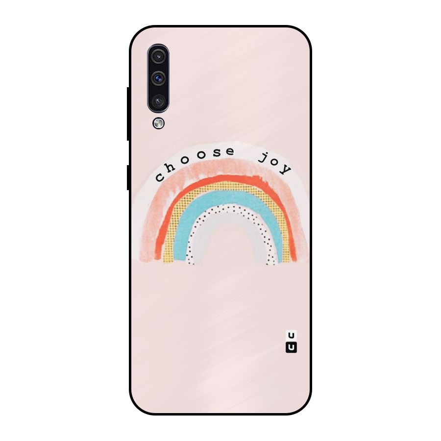 Choose Joy Metal Back Case for Galaxy A30s