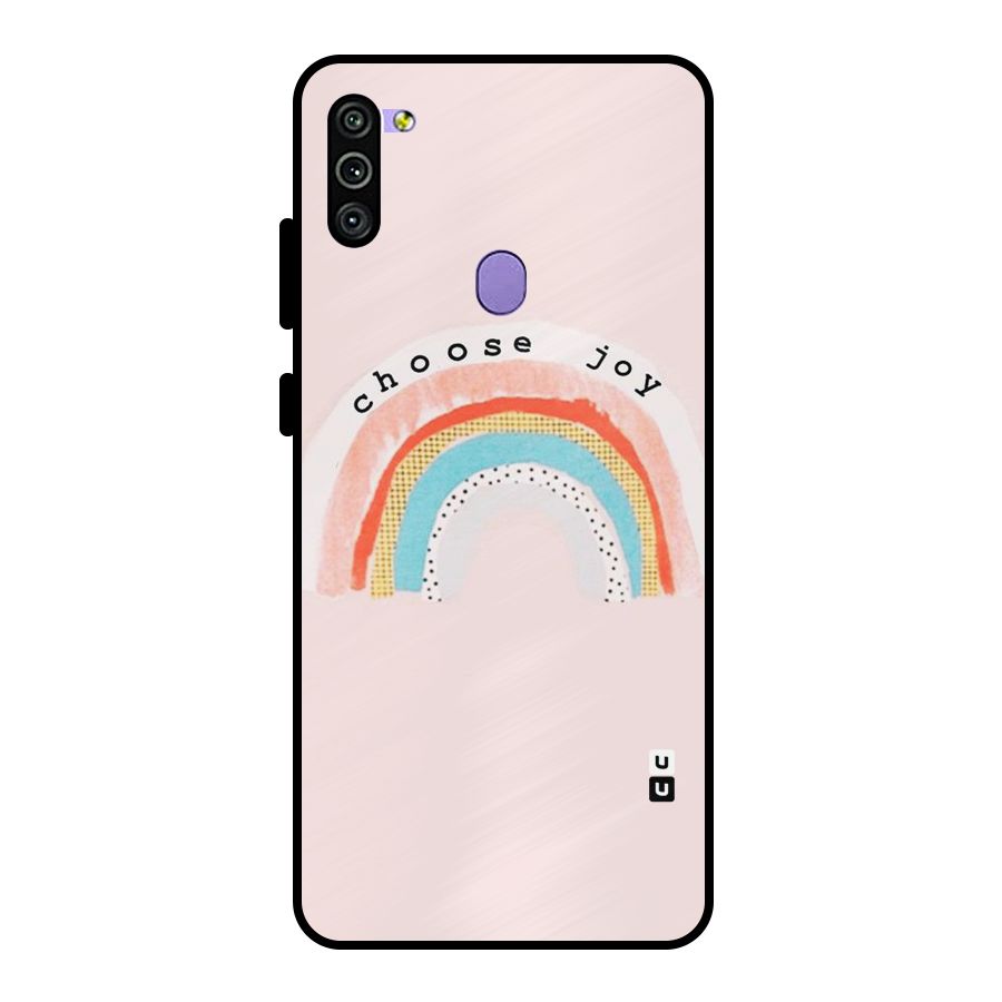 Choose Joy Metal Back Case for Galaxy M11