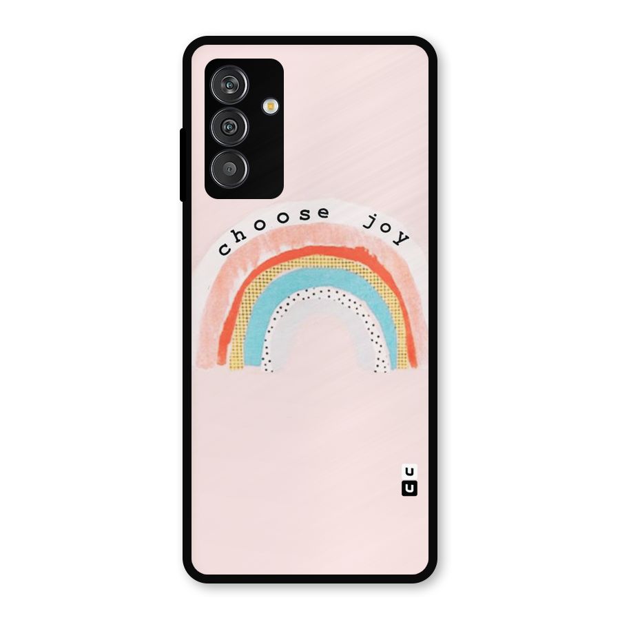 Choose Joy Metal Back Case for Galaxy M13