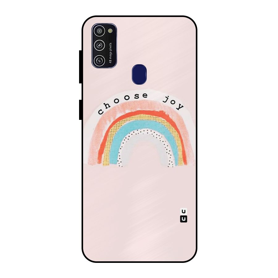 Choose Joy Metal Back Case for Galaxy M30s