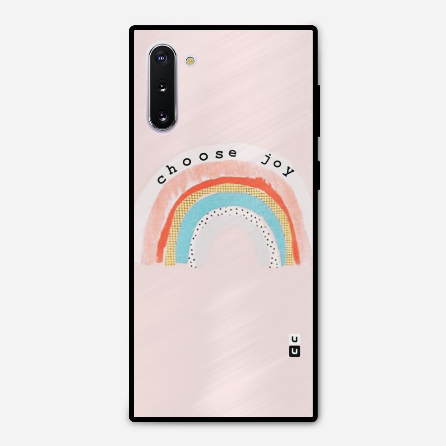 Choose Joy Metal Back Case for Galaxy Note 10