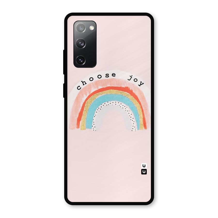 Choose Joy Metal Back Case for Galaxy S20 FE 5G