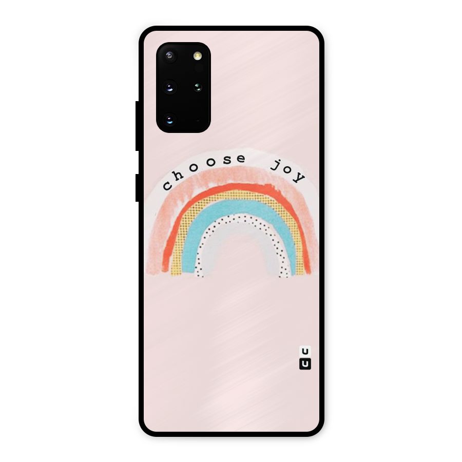 Choose Joy Metal Back Case for Galaxy S20 Plus