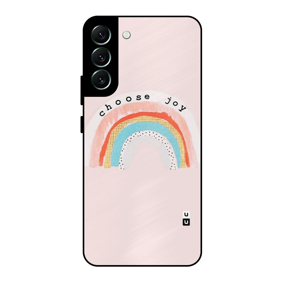 Choose Joy Metal Back Case for Galaxy S22 Plus 5G