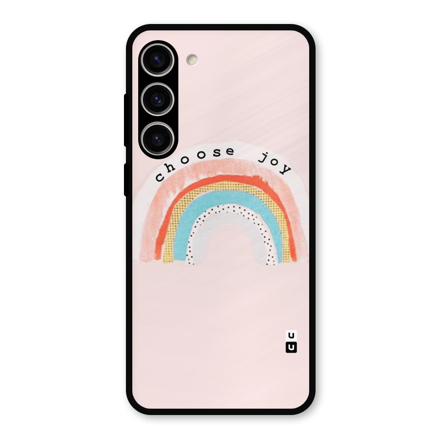 Choose Joy Metal Back Case for Galaxy S23 Plus