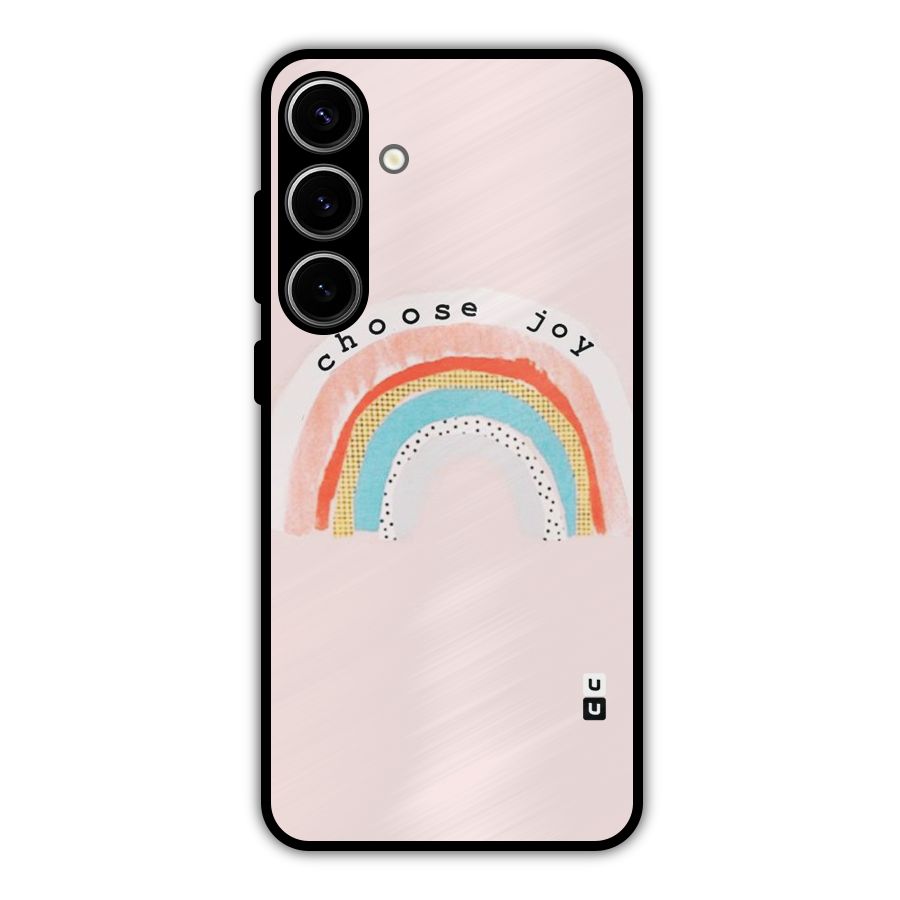 Choose Joy Metal Back Case for Galaxy S24 Plus