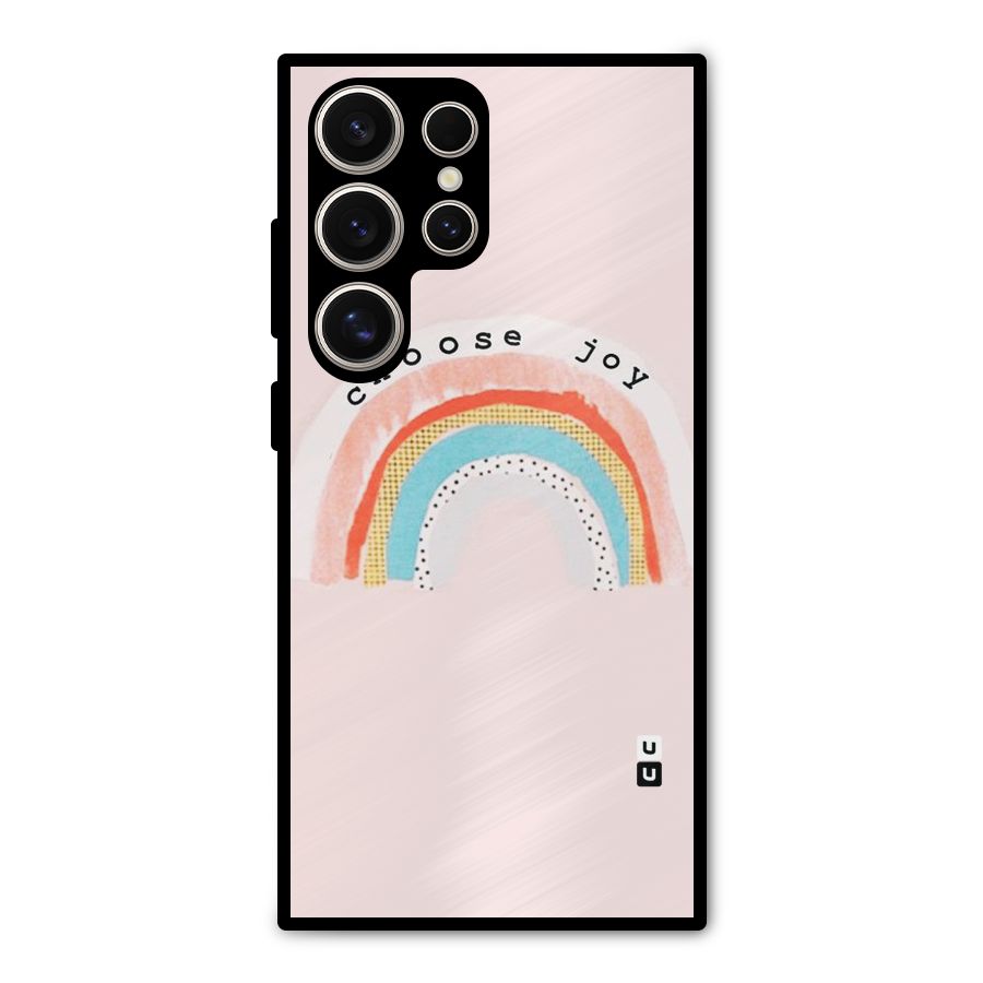 Choose Joy Metal Back Case for Galaxy S24 Ultra
