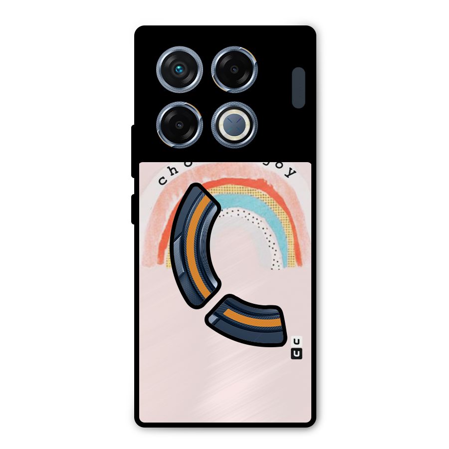 Choose Joy Metal Back Case for Infinix GT 20 Pro