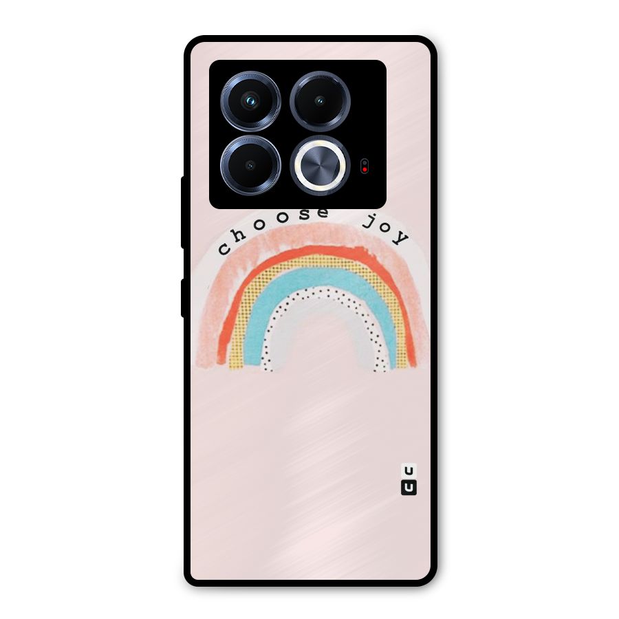 Choose Joy Metal Back Case for Infinix Note 40 5G