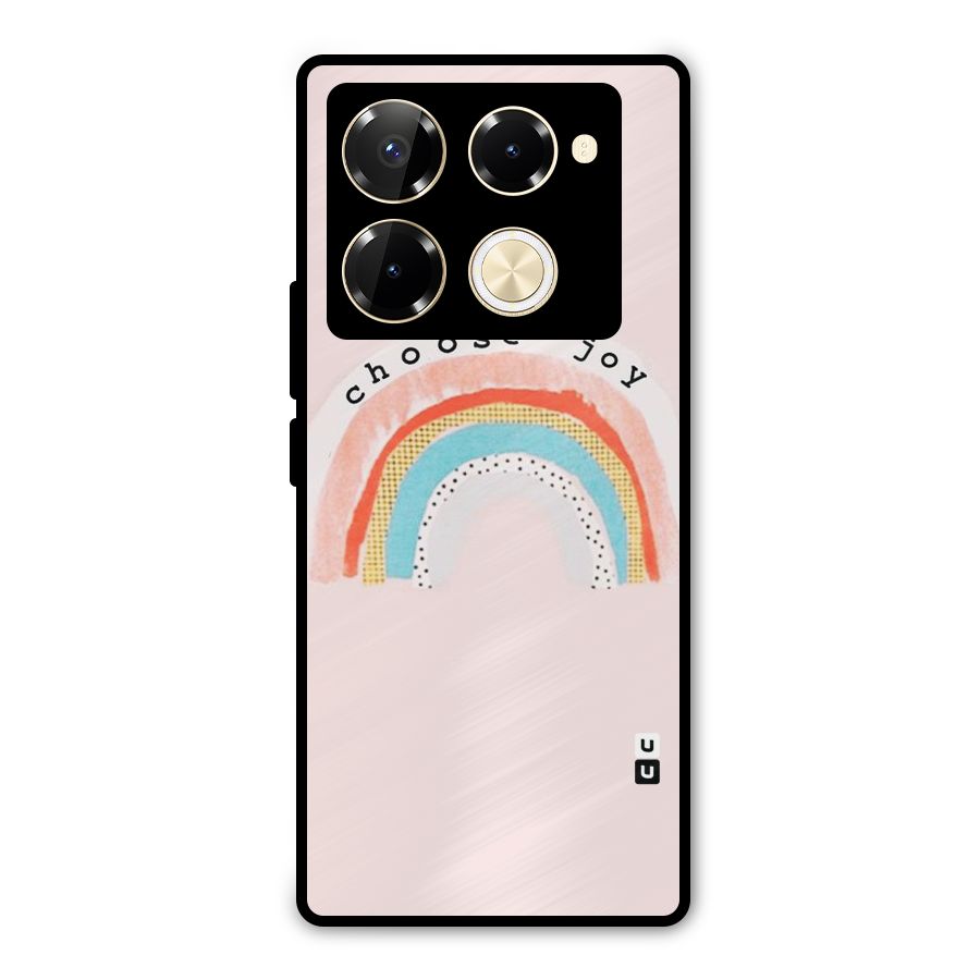 Choose Joy Metal Back Case for Infinix Note 40 Pro