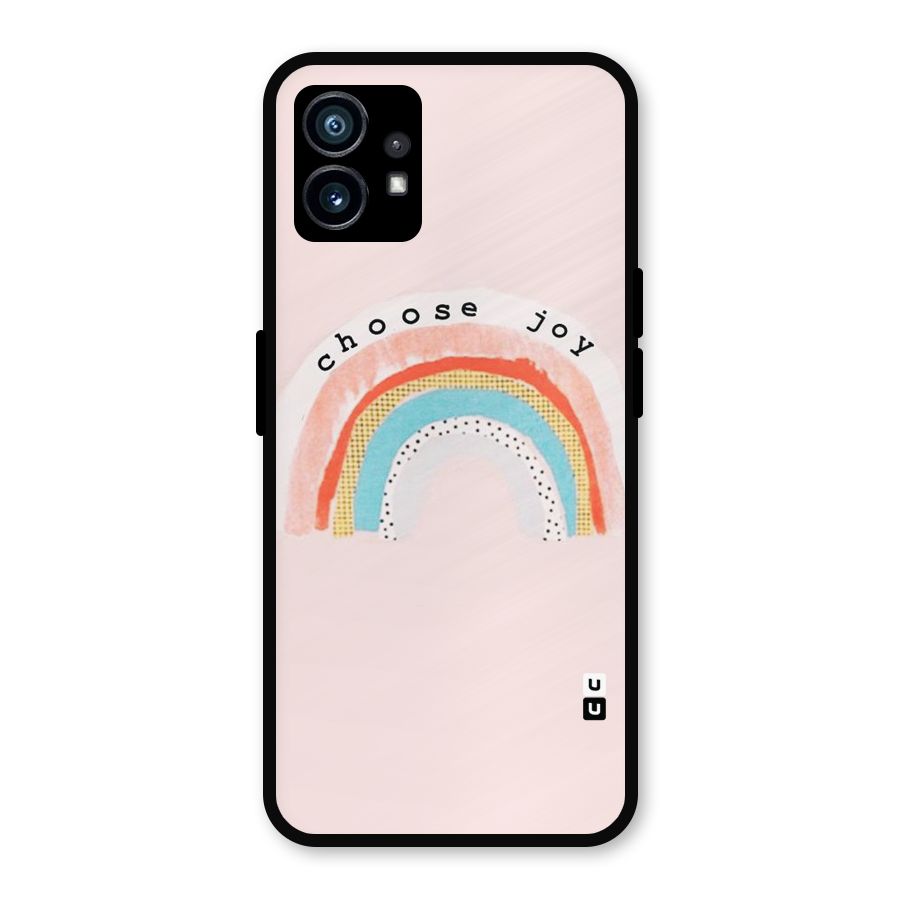 Choose Joy Metal Back Case for Nothing Phone 1