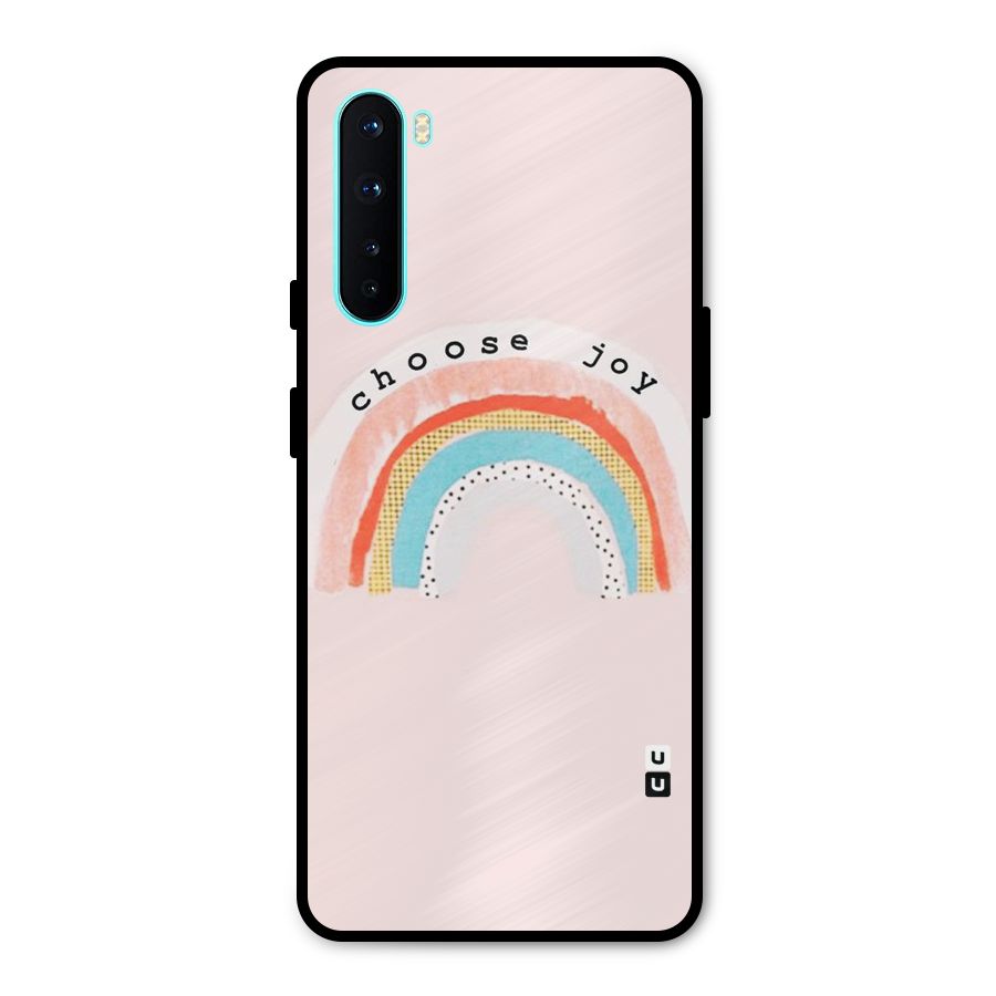 Choose Joy Metal Back Case for OnePlus Nord