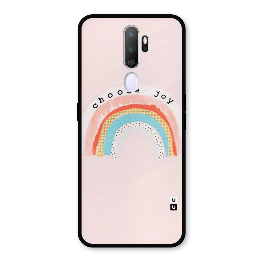 Choose Joy Metal Back Case for Oppo A5 (2020)