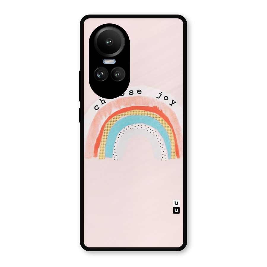 Choose Joy Metal Back Case for Oppo Reno10 Pro
