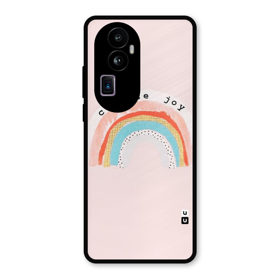 Choose Joy Metal Back Case for Oppo Reno10 Pro Plus