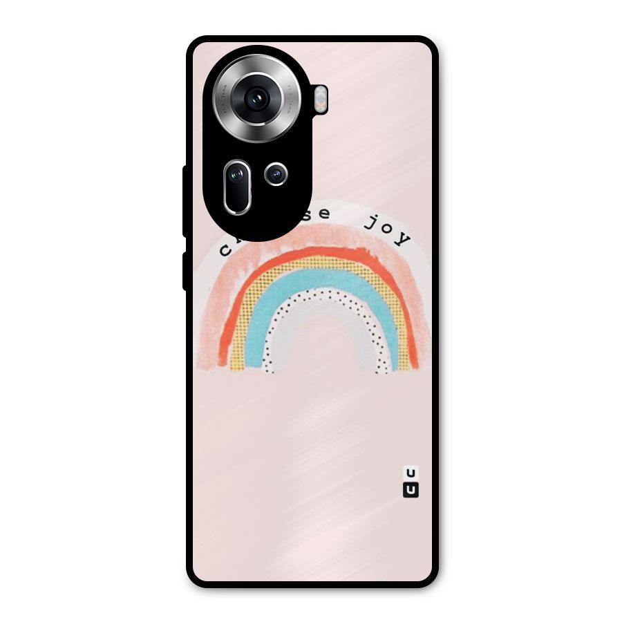 Choose Joy Metal Back Case for Oppo Reno11 5G