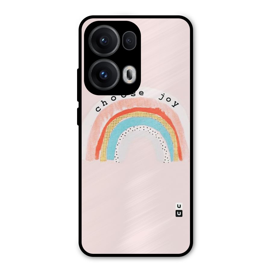 Choose Joy Metal Back Case for Oppo Reno13 Pro