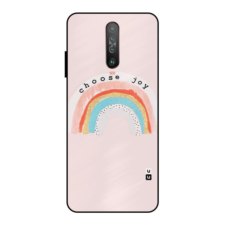 Choose Joy Metal Back Case for Poco X2