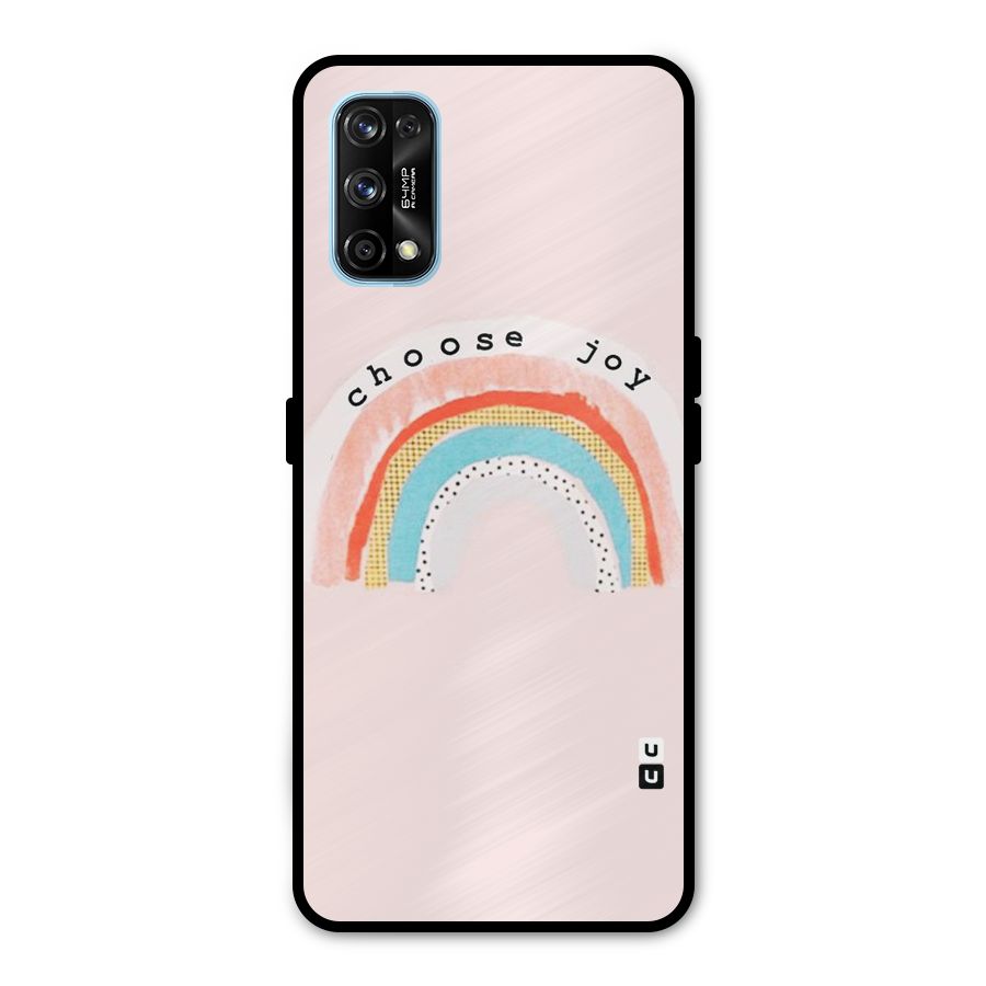 Choose Joy Metal Back Case for Realme 7 Pro