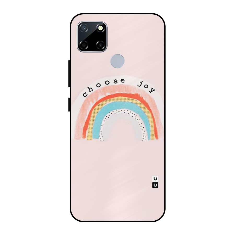 Choose Joy Metal Back Case for Realme Narzo 20