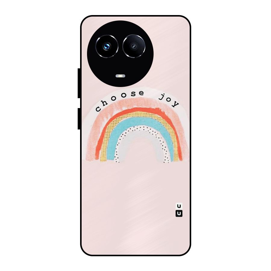 Choose Joy Metal Back Case for Realme Narzo 60X