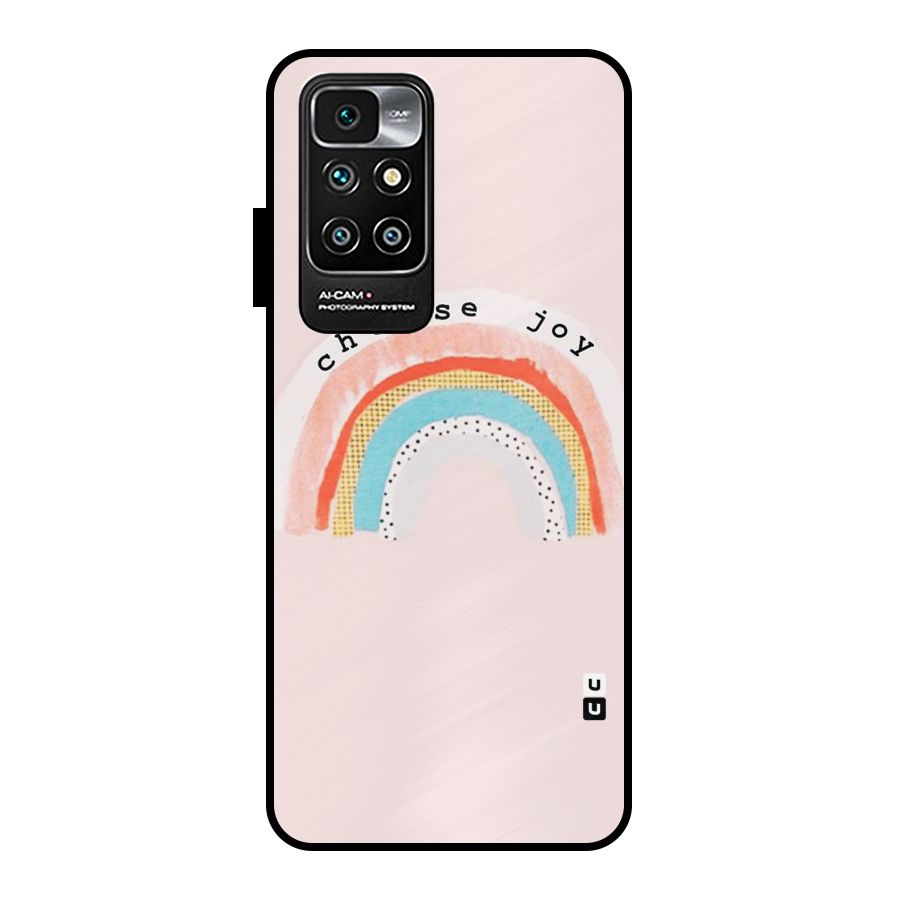 Choose Joy Metal Back Case for Redmi 10 Prime