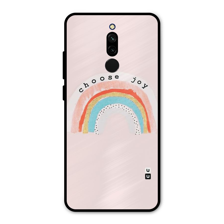 Choose Joy Metal Back Case for Redmi 8