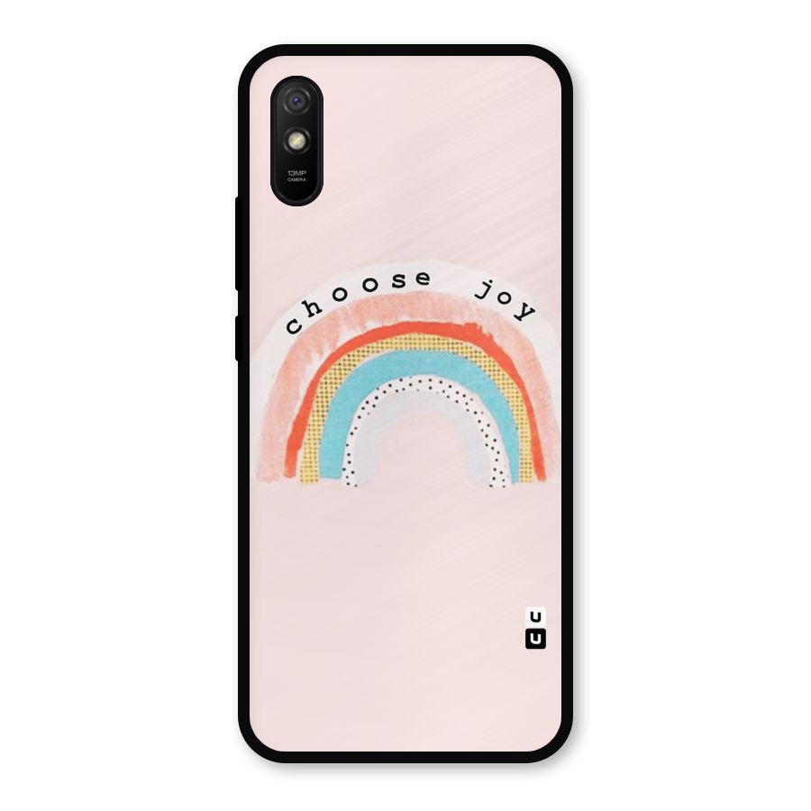 Choose Joy Metal Back Case for Redmi 9a