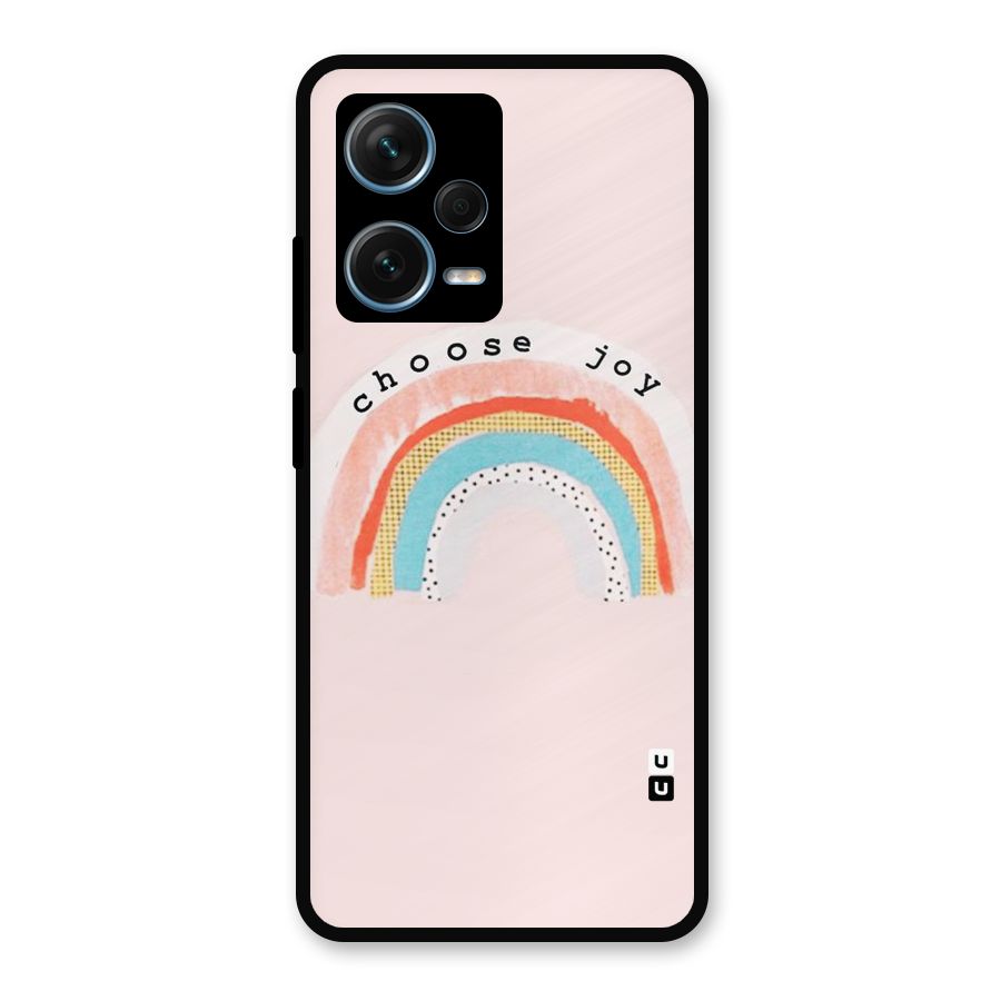 Choose Joy Metal Back Case for Redmi Note 12 Pro Plus 5G