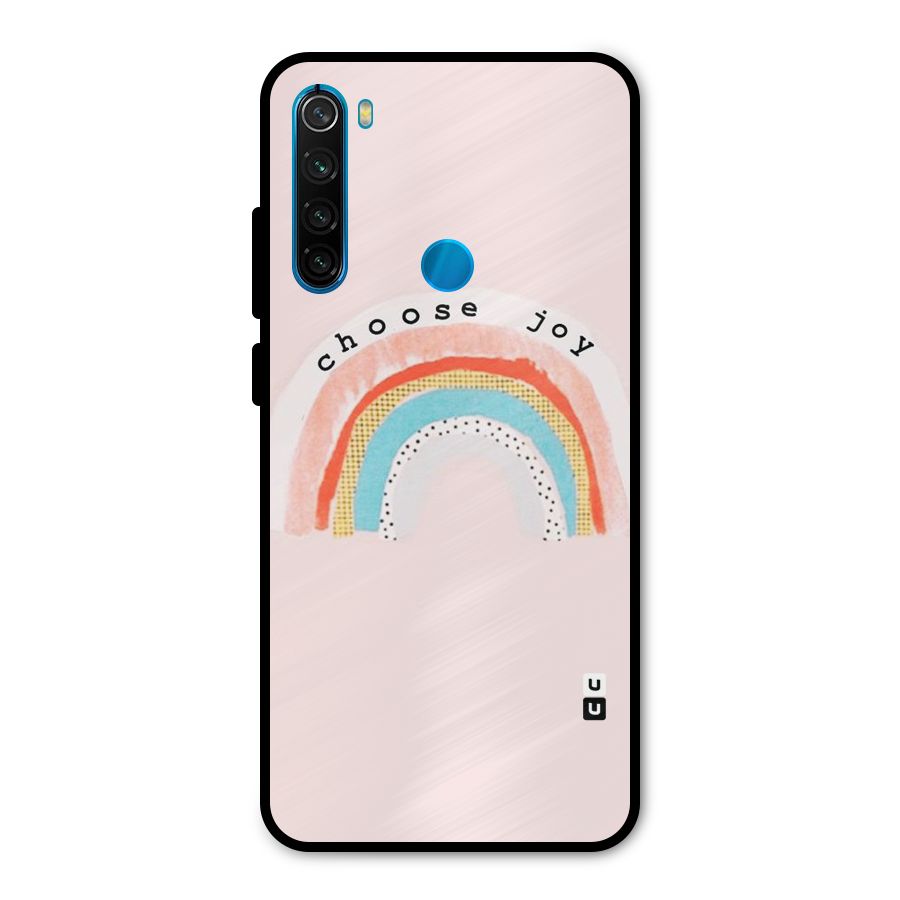 Choose Joy Metal Back Case for Redmi Note 8