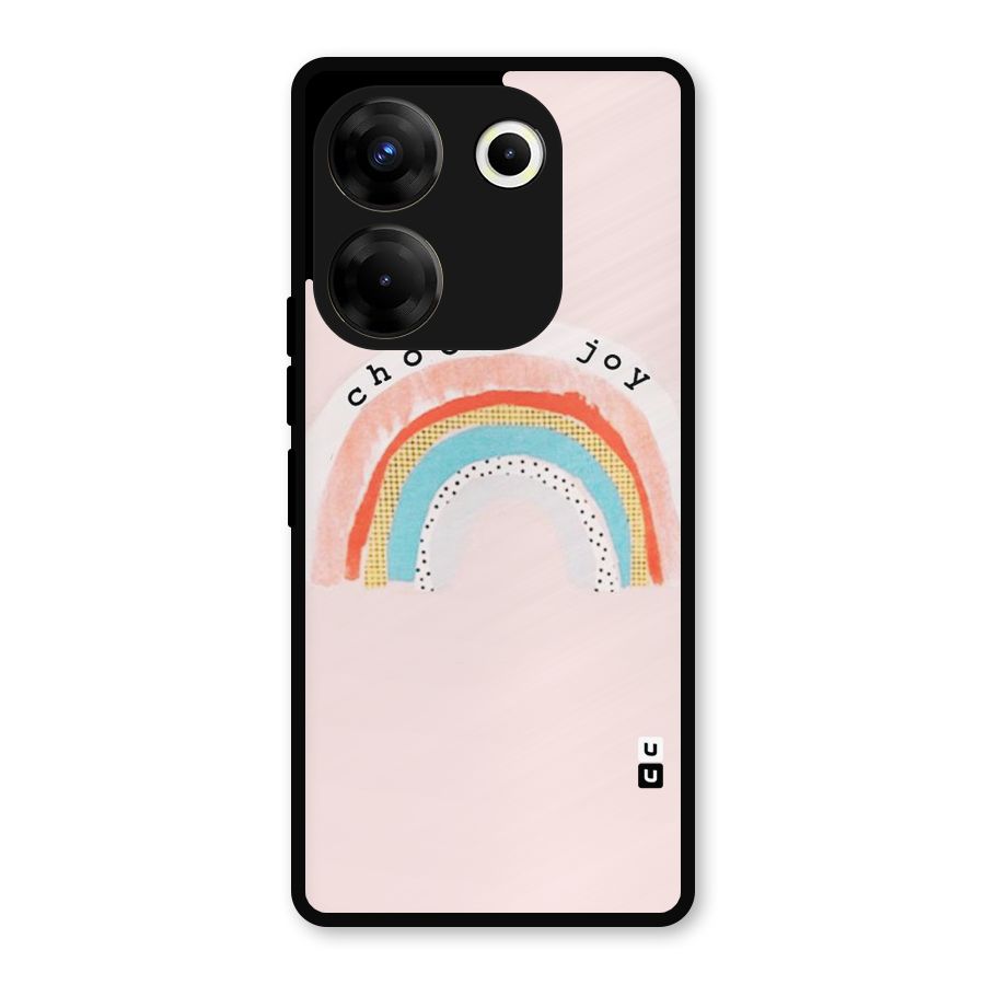 Choose Joy Metal Back Case for Tecno Camon 20 Pro