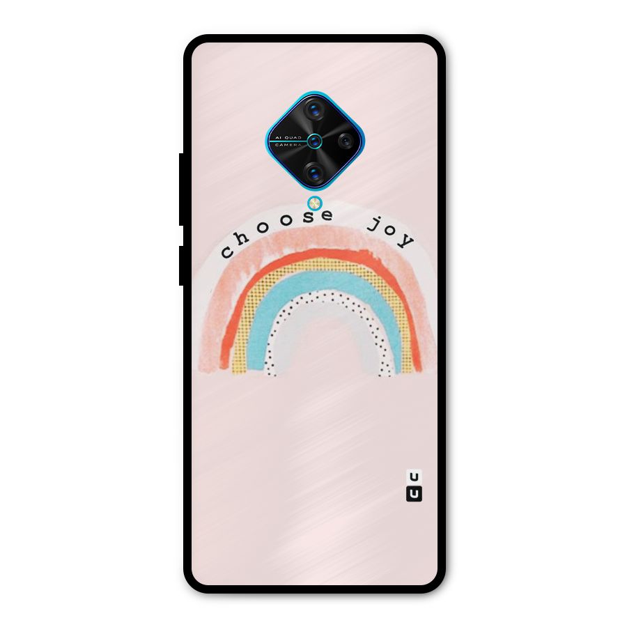 Choose Joy Metal Back Case for Vivo S1 Pro