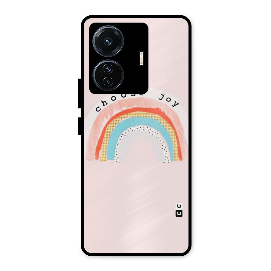 Choose Joy Metal Back Case for Vivo T1 Pro