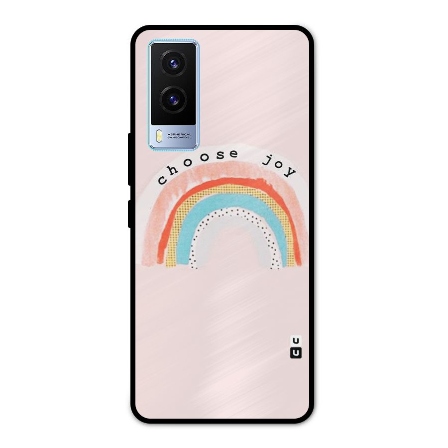 Choose Joy Metal Back Case for Vivo V21e 5G