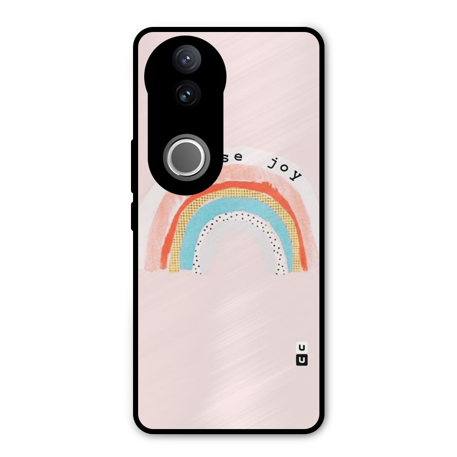Choose Joy Metal Back Case for Vivo V50