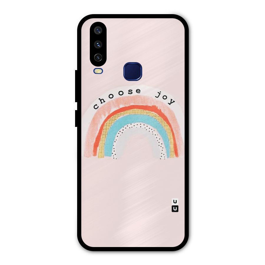 Choose Joy Metal Back Case for Vivo Y15