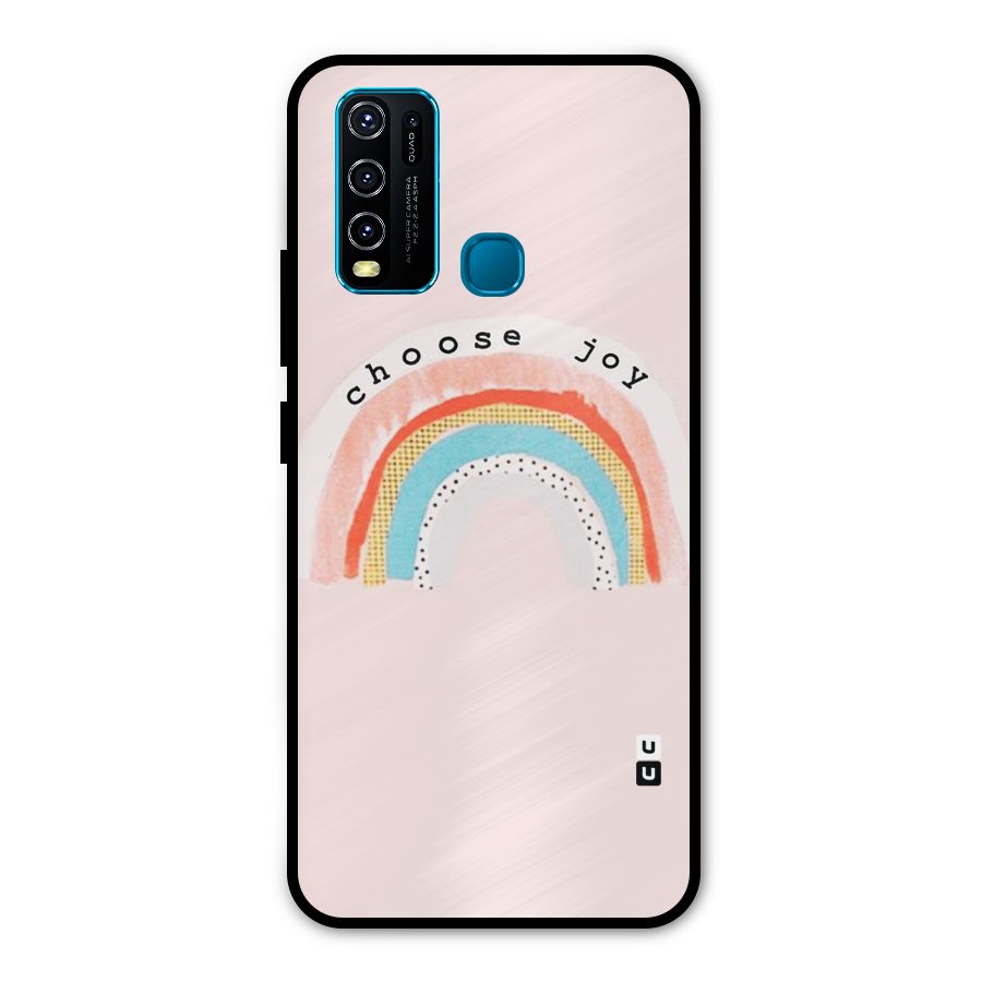 Choose Joy Metal Back Case for Vivo Y30
