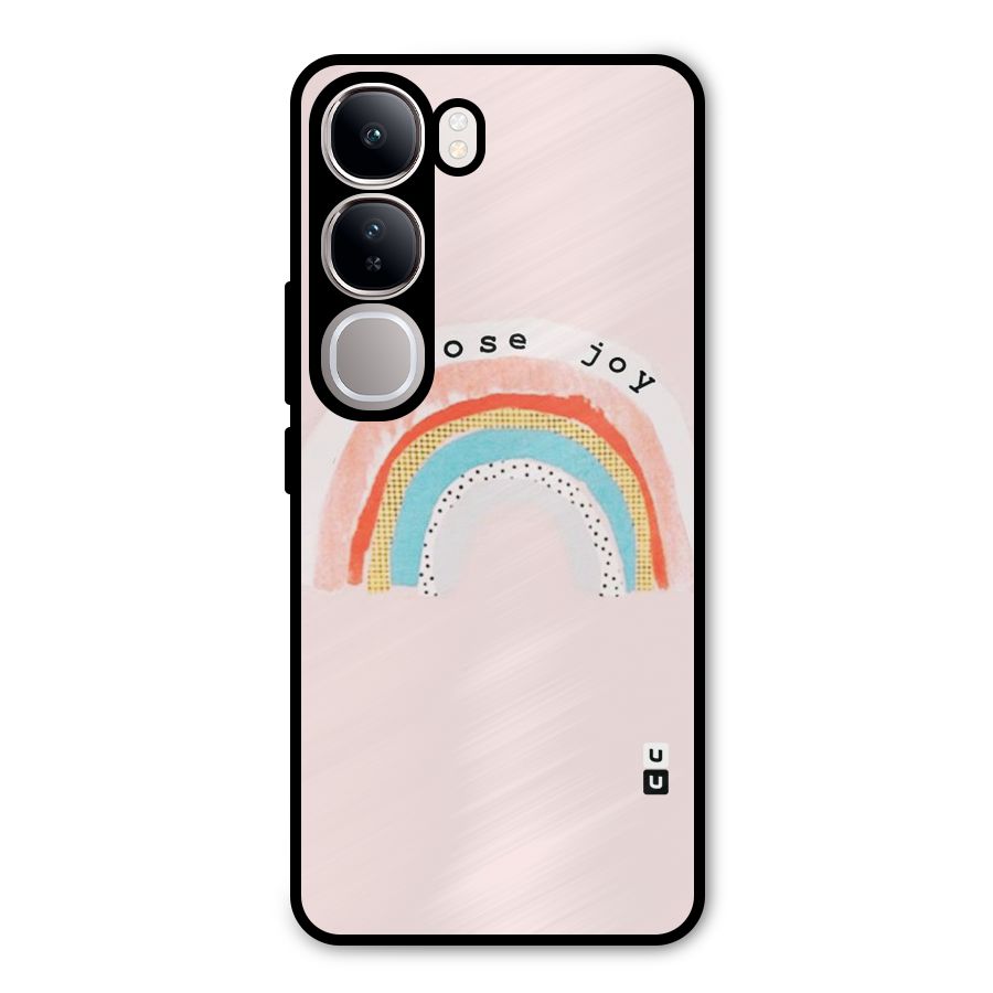 Choose Joy Metal Back Case for Vivo Y300