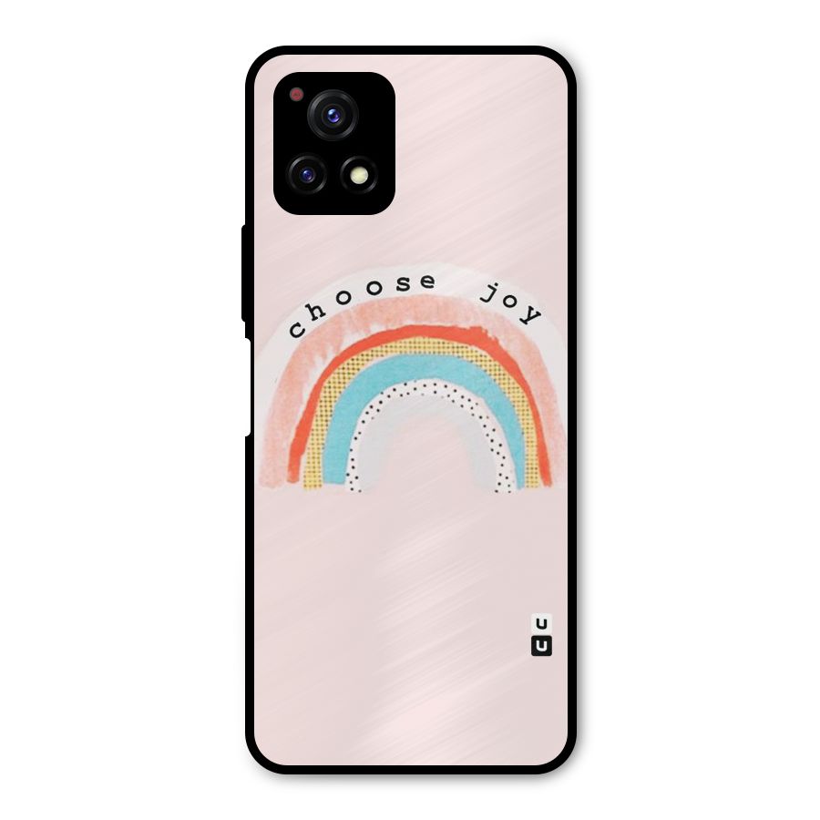 Choose Joy Metal Back Case for Vivo Y72 5G