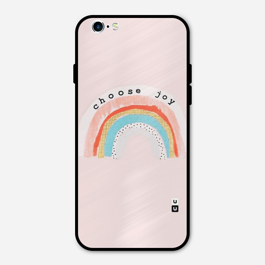 Choose Joy Metal Back Case for iPhone 6 6s