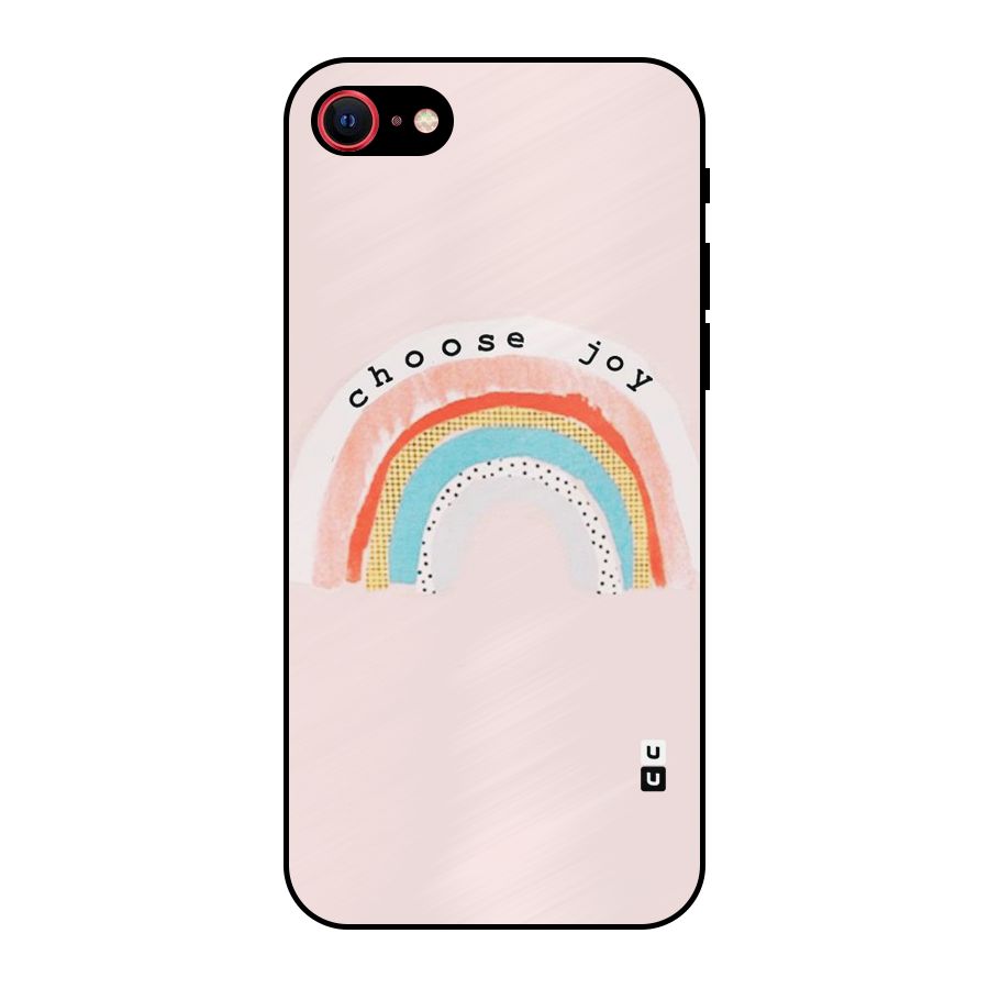 Choose Joy Metal Back Case for iPhone 7